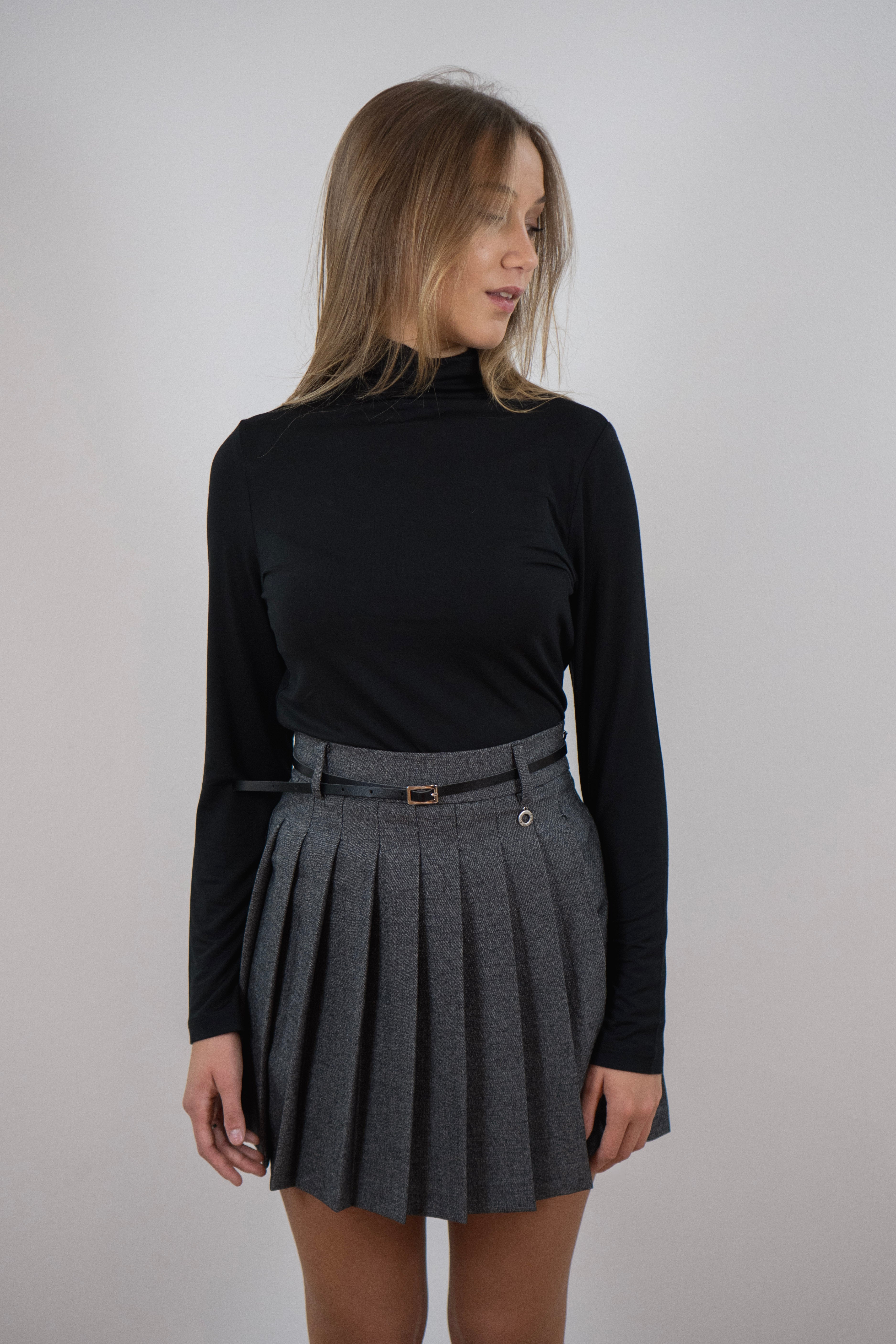 Maglia Basic a Maniche Lunghe