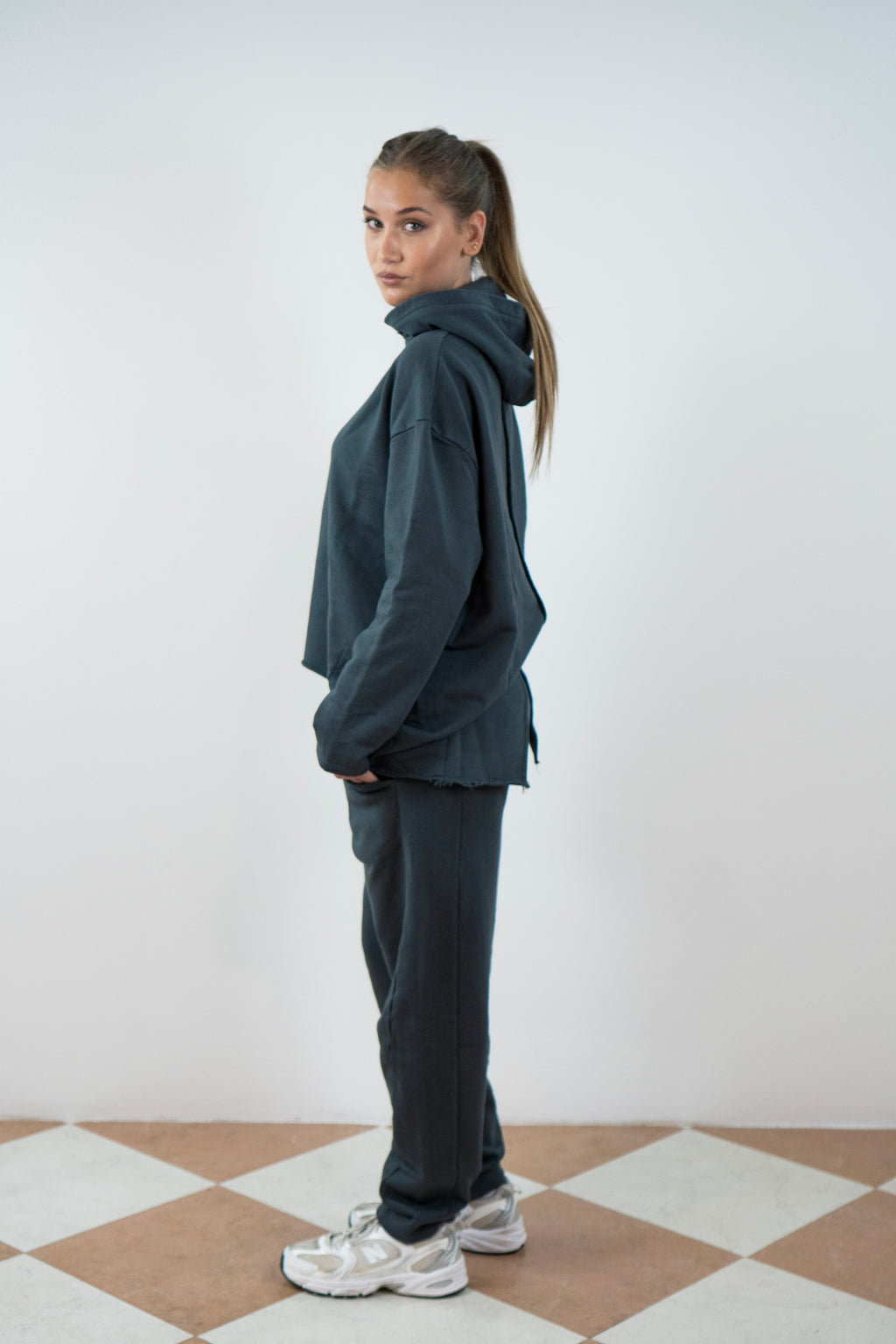 Jogger Sportivo in Felpa