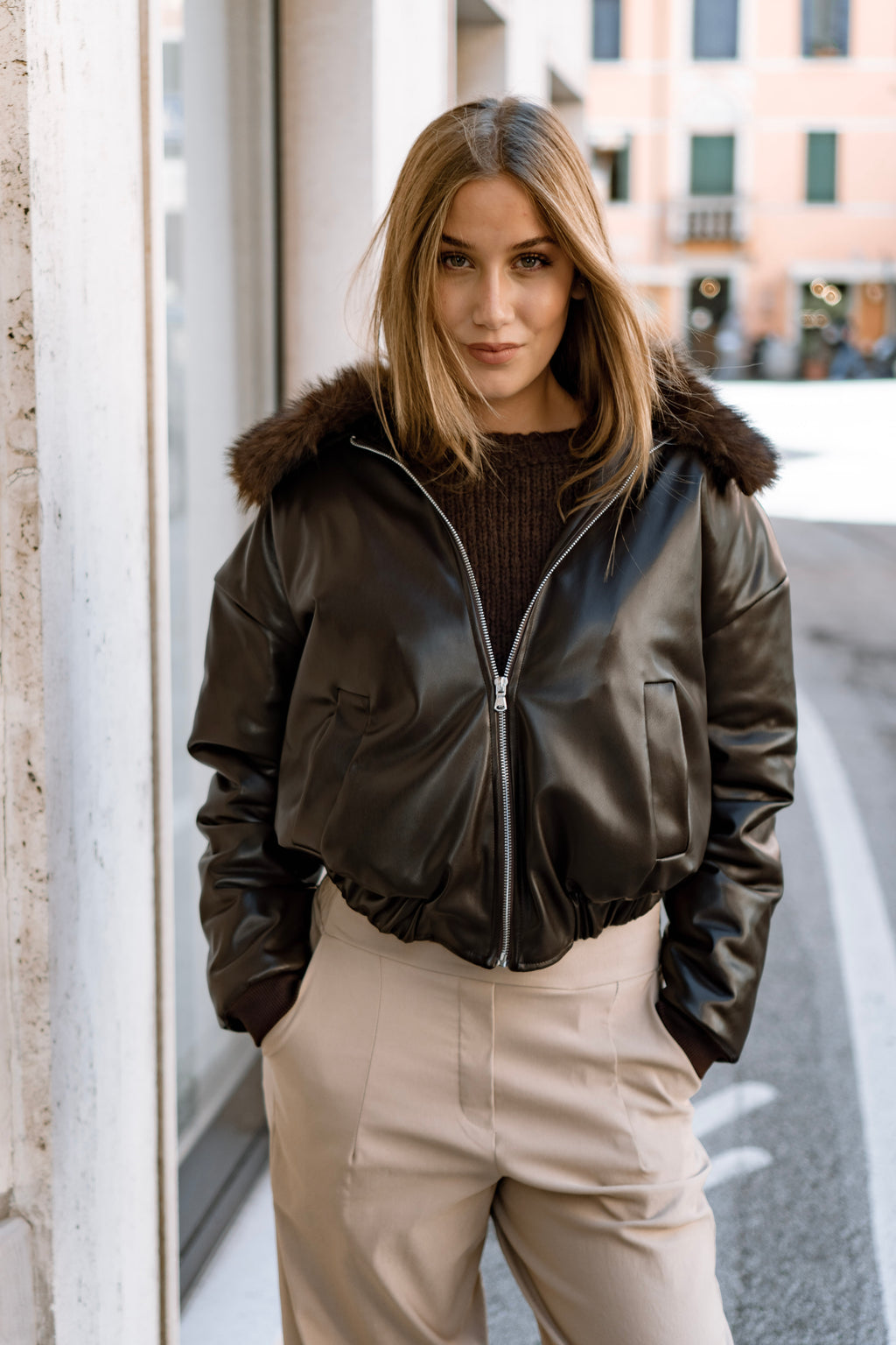 Bomber Ecopelle ed EcoPelliccia