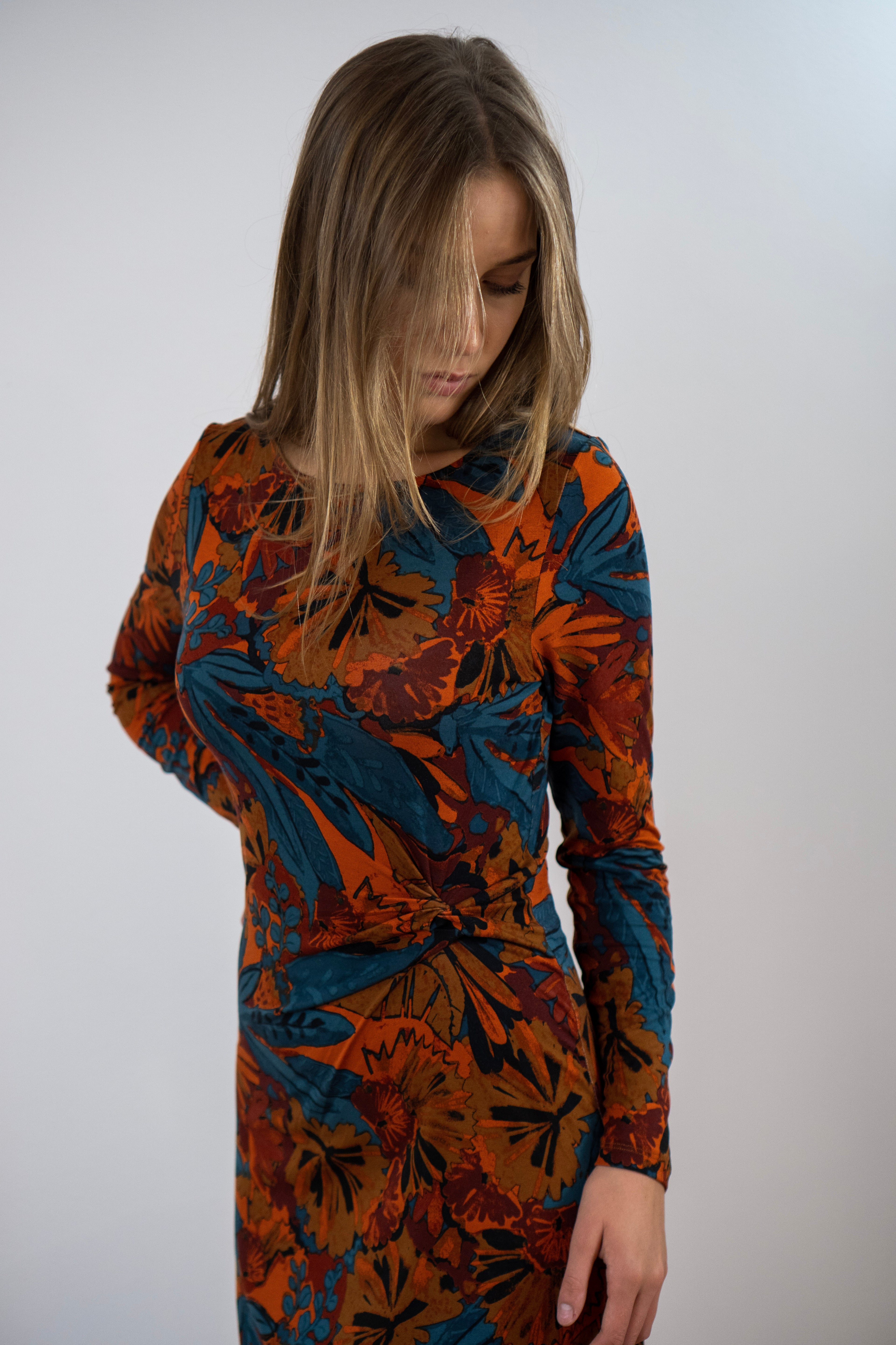 ABITO FANTASIA FOGLIE AUTUNNALI