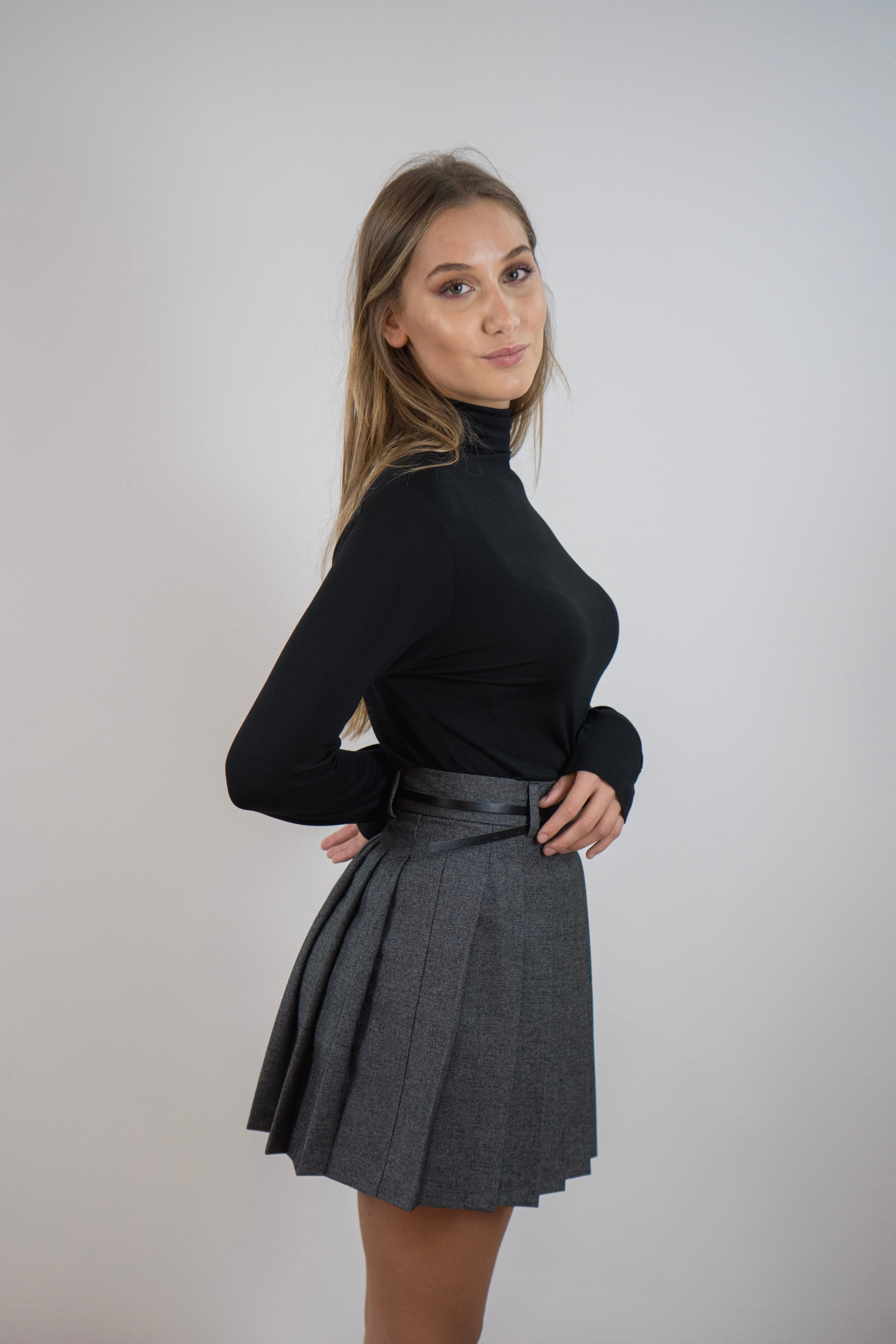 Maglia Basic a Maniche Lunghe