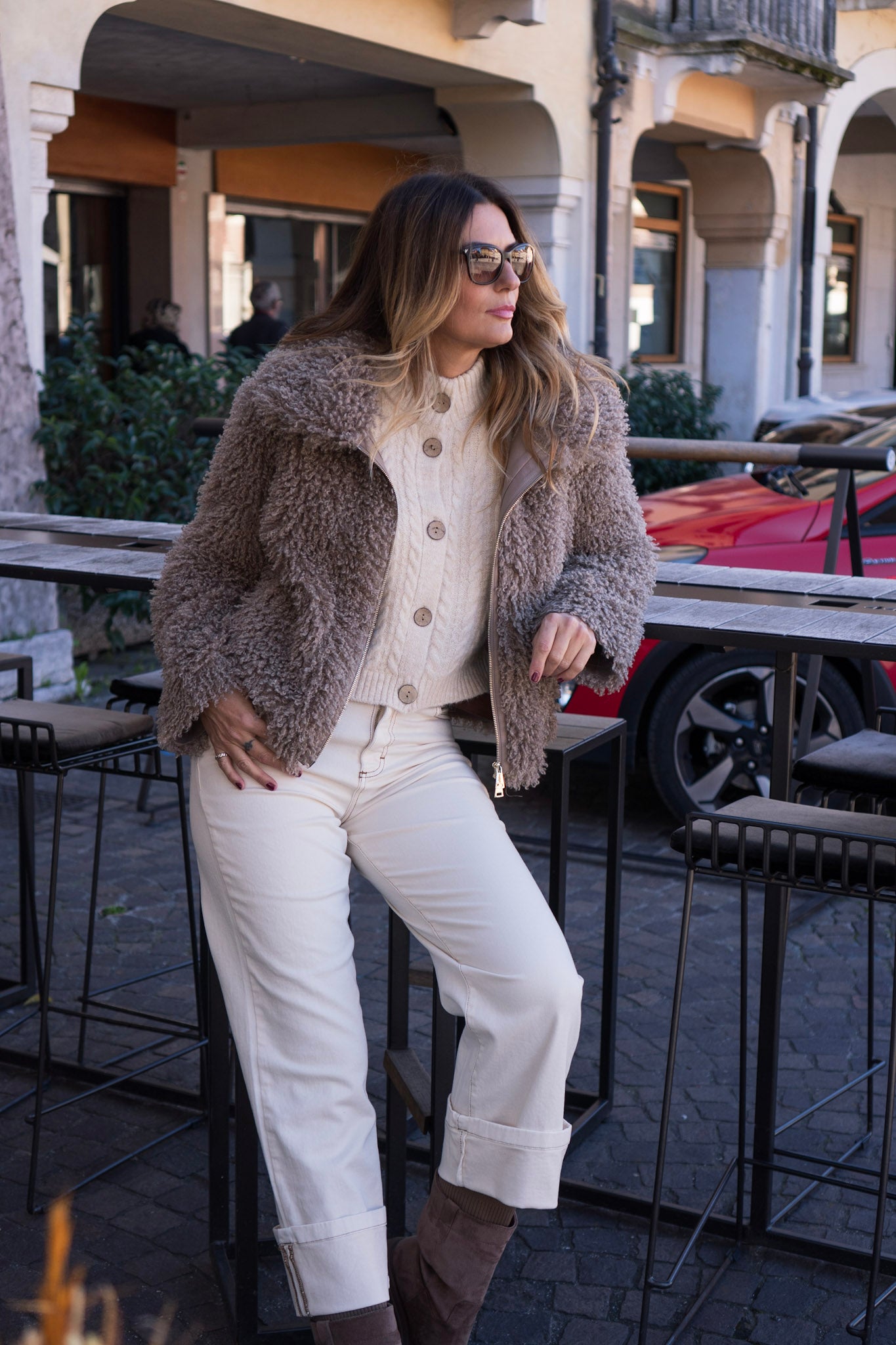 Pantaloni a gamba dritta