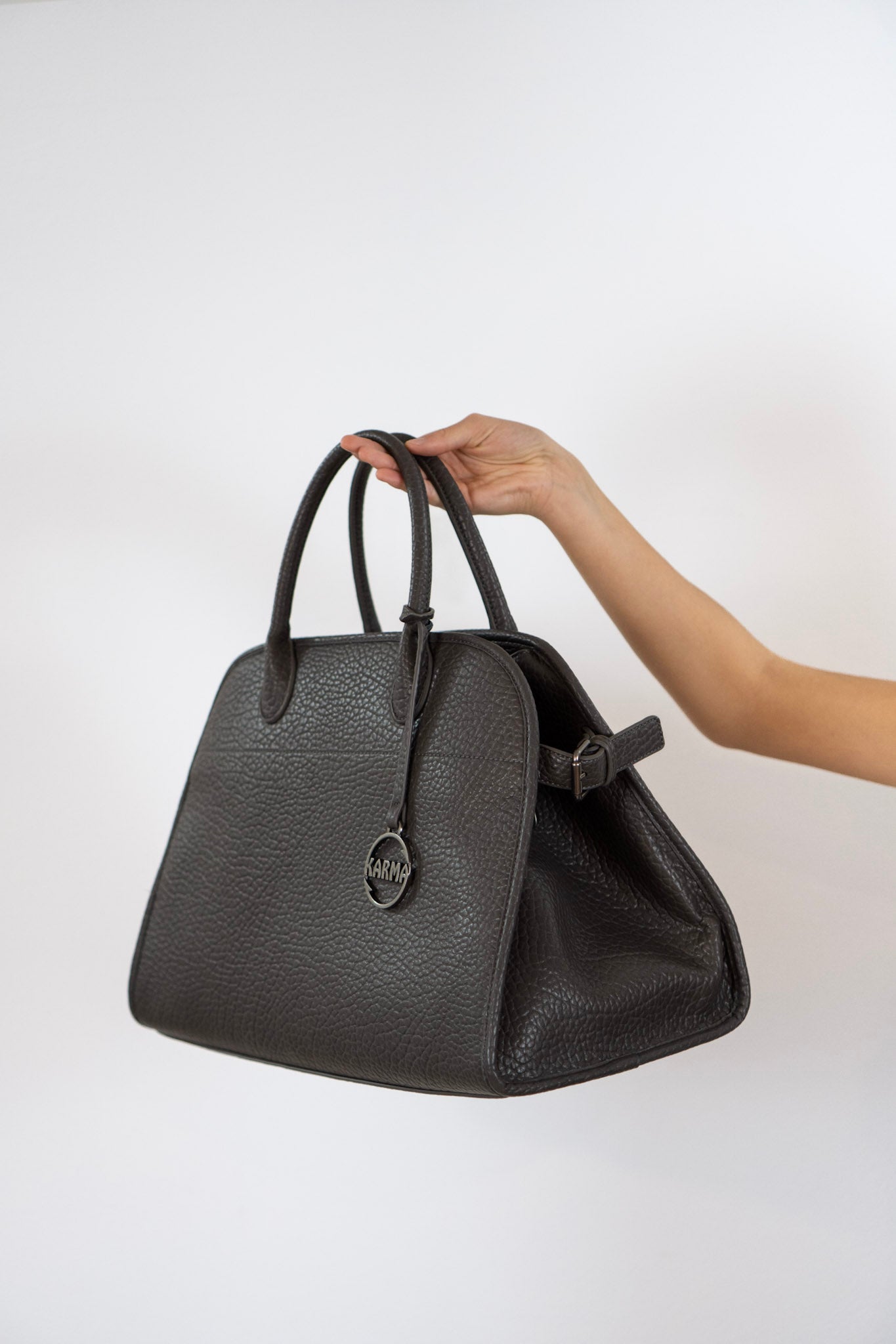 Borsa a mano in pelle